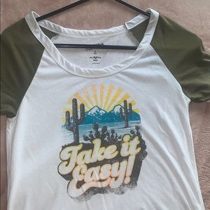 “Take it easy” t-shirt